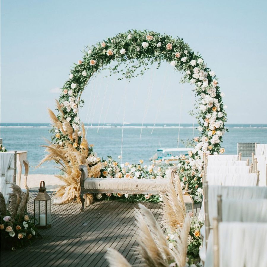 Ibiza wedding arch